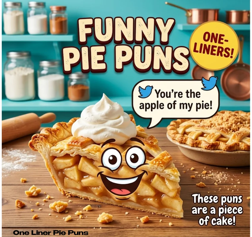 Funny One Liner Pie Puns