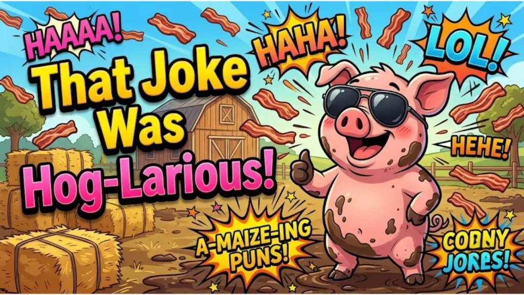 Funny One-Liner Pig Puns for All Ages