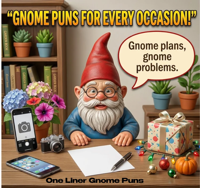 Gnome Puns for Every Occasion