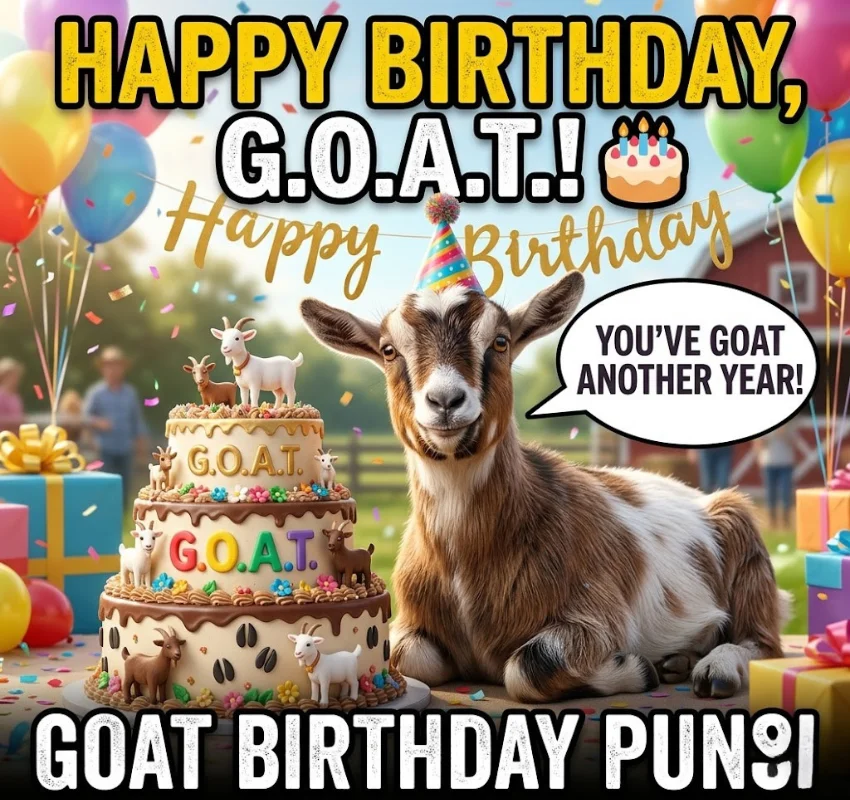 Goat Puns for Birthdays, Memes, and Every Occasion