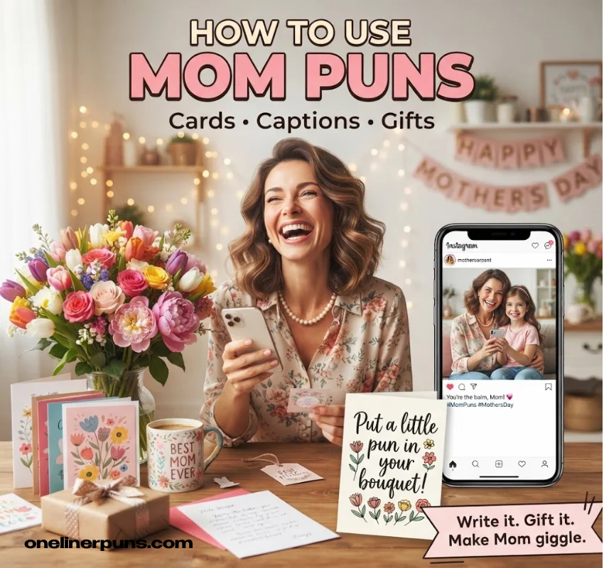 How to Use These One-Liner Mother's Day Puns