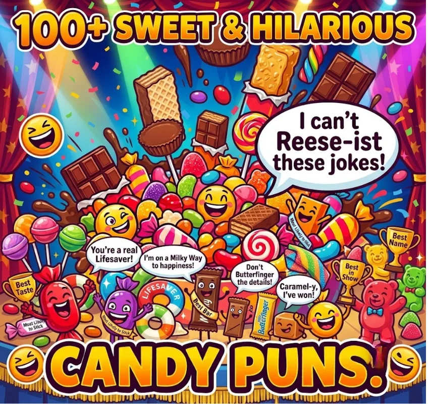 More Brand-Name Candy Puns