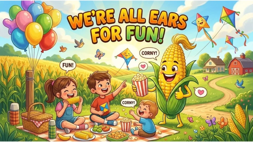 One Liner Corn Puns for Kids and Family