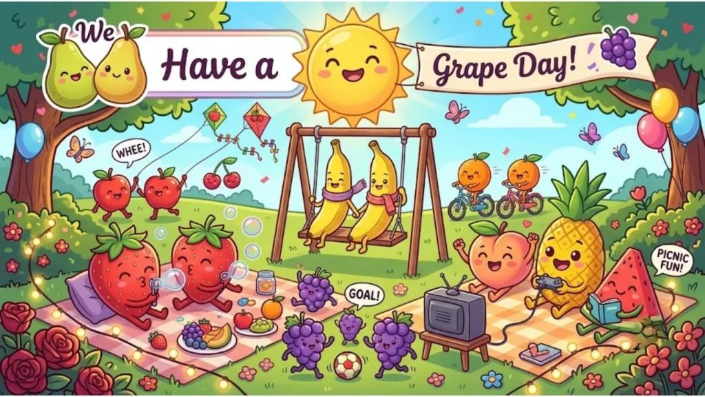 One Liner Fruit Puns for Kids and Family