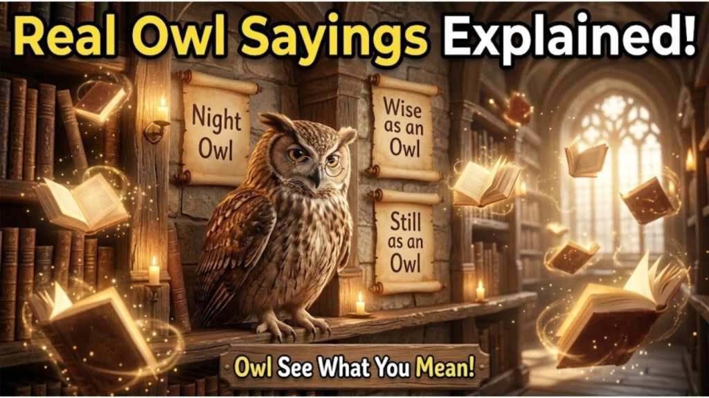 Owl Idioms And Owl Sayings You Should Know