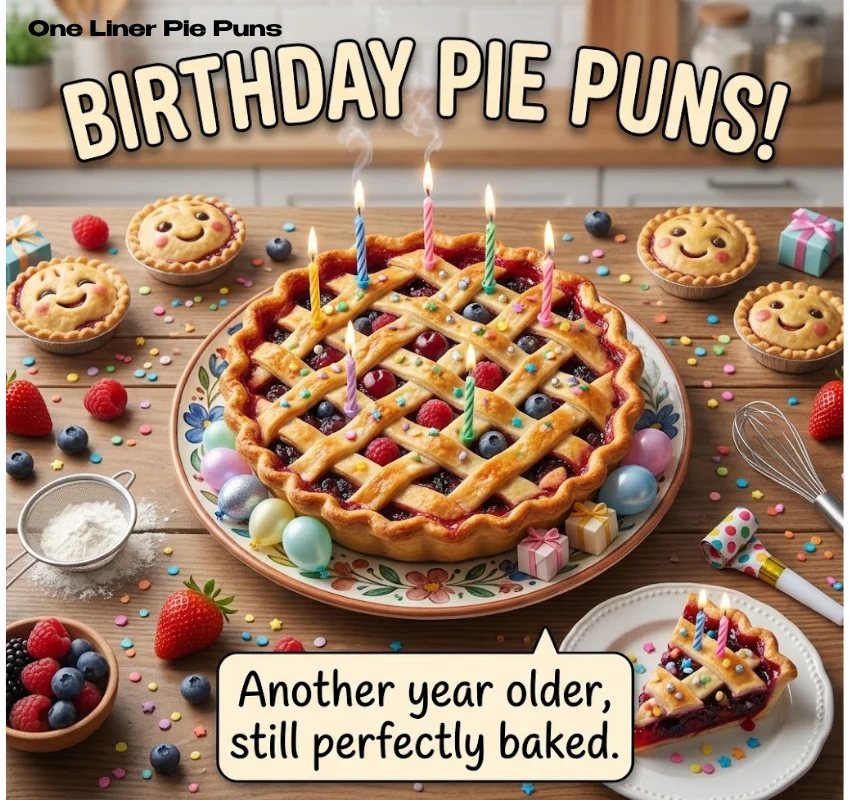 Pie Puns for Birthdays and Cards