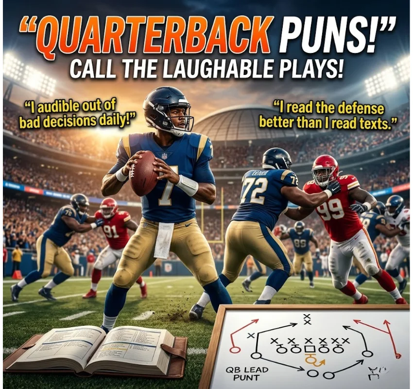 Quarterback Puns One-Liners