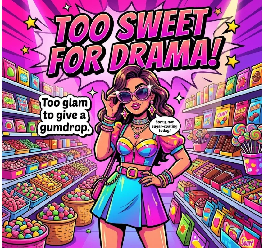 Sassy & Attitude Candy Puns