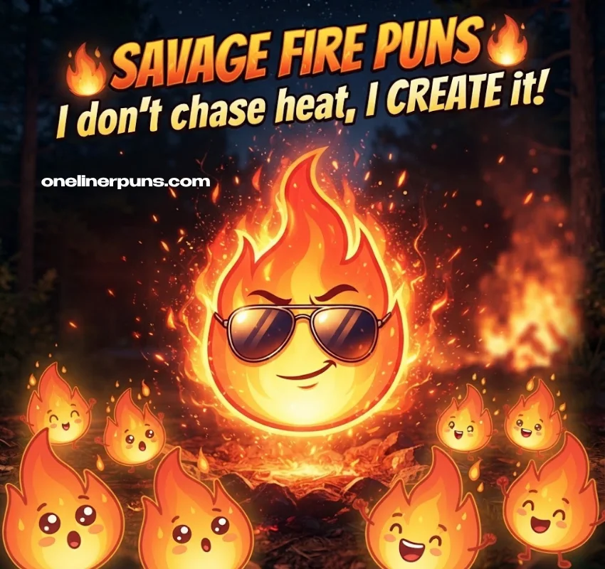 Sassy & Savage Fire One-Liners