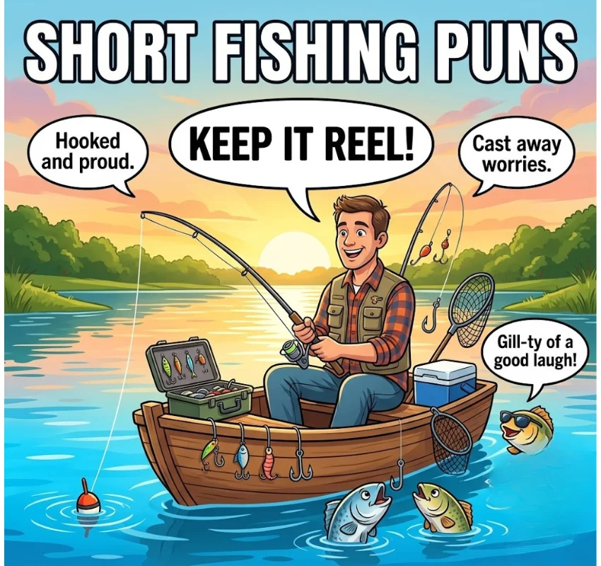 Short One Liner Fishing Puns for Quick Laughs