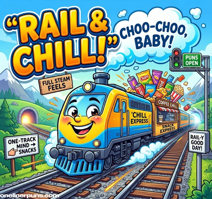 Short One-Liner Train Puns for Quick Laughs