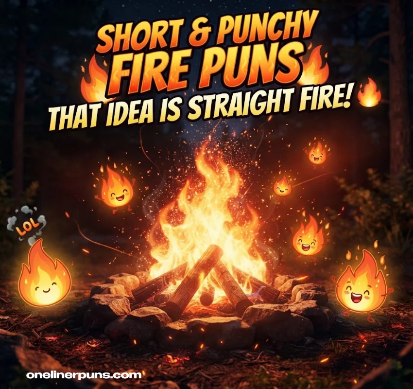 Short & Punchy Fire Puns
