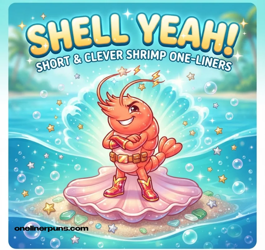 Short and Clever Shrimp One-Liners