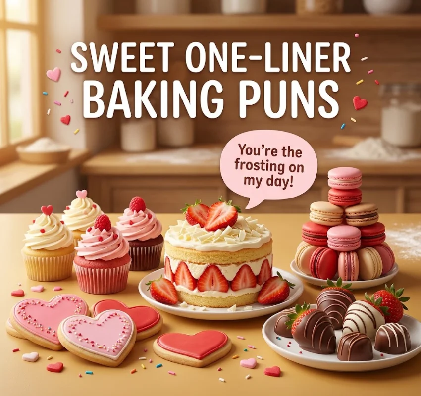 Sweet One-Liner Baking Puns