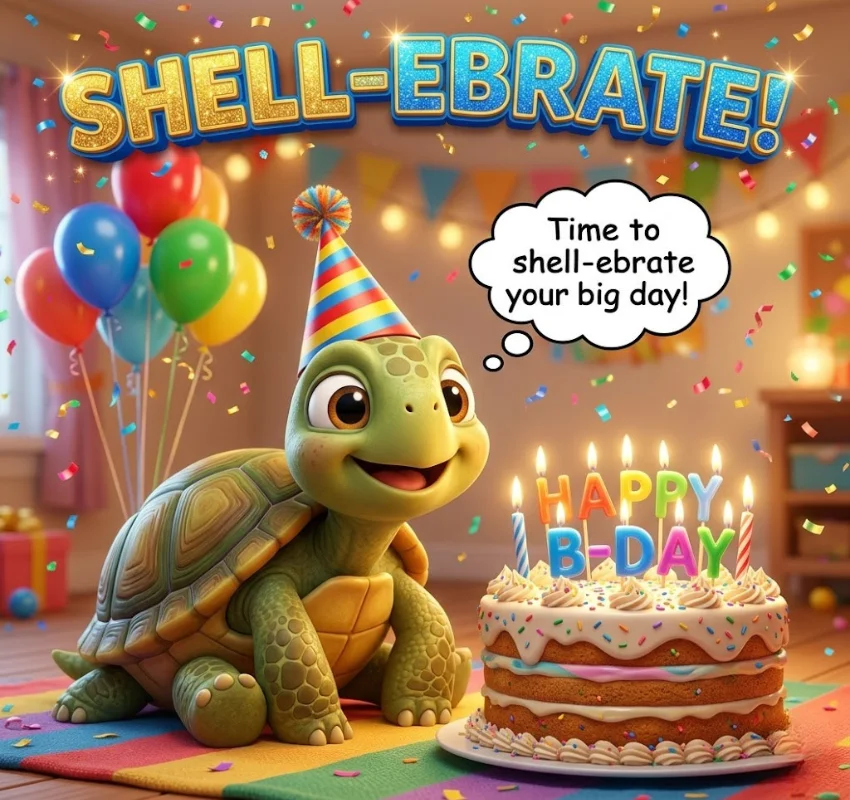 Turtle Puns for Birthdays, Kids, and Families