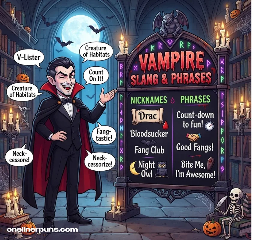 Vampire Phrases, Nicknames & Slang You Should Know