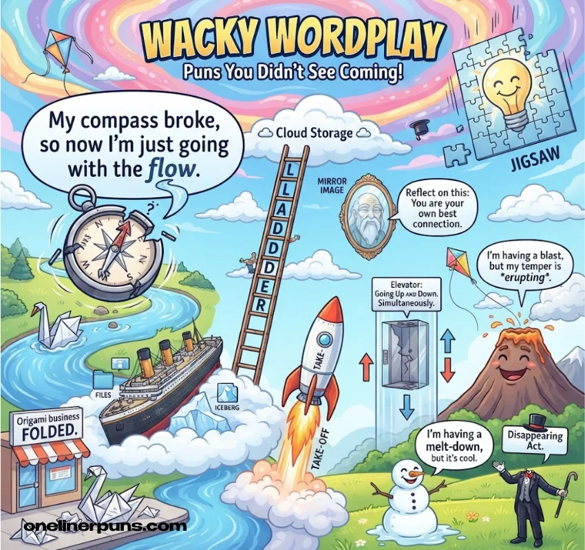 Wacky Wordplay One-Liners You Won't Find on Every List