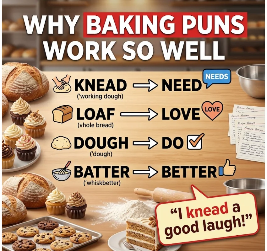 Why One-Liner Baking Puns Work So Well