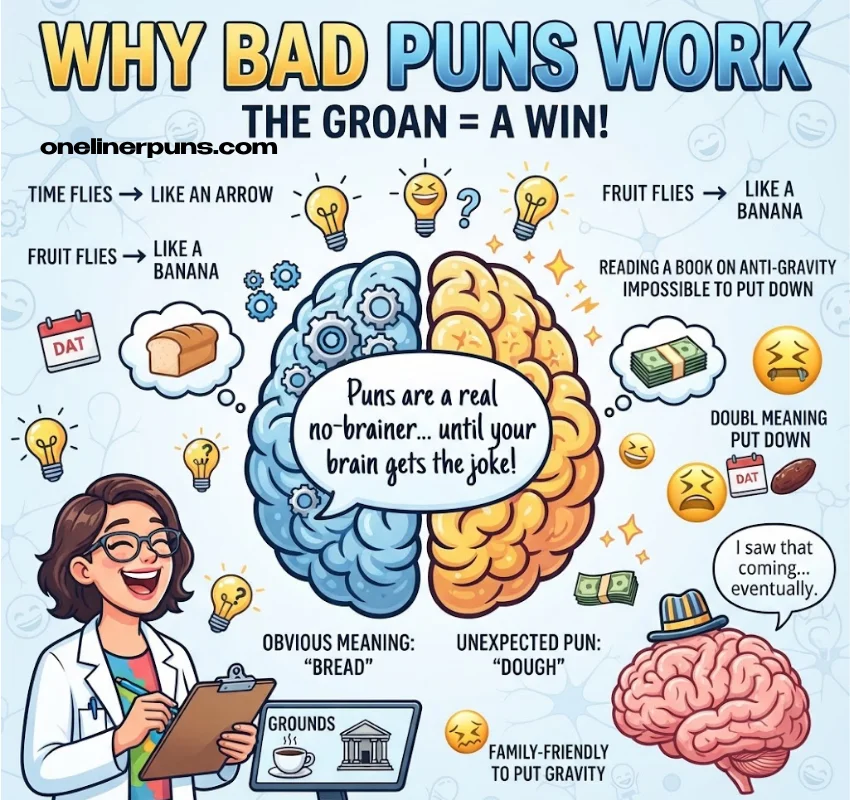Why Terrible Puns Are So Bad They're Good