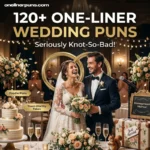 120+ One-Liner Wedding Puns That Are Seriously Knot-So-Bad