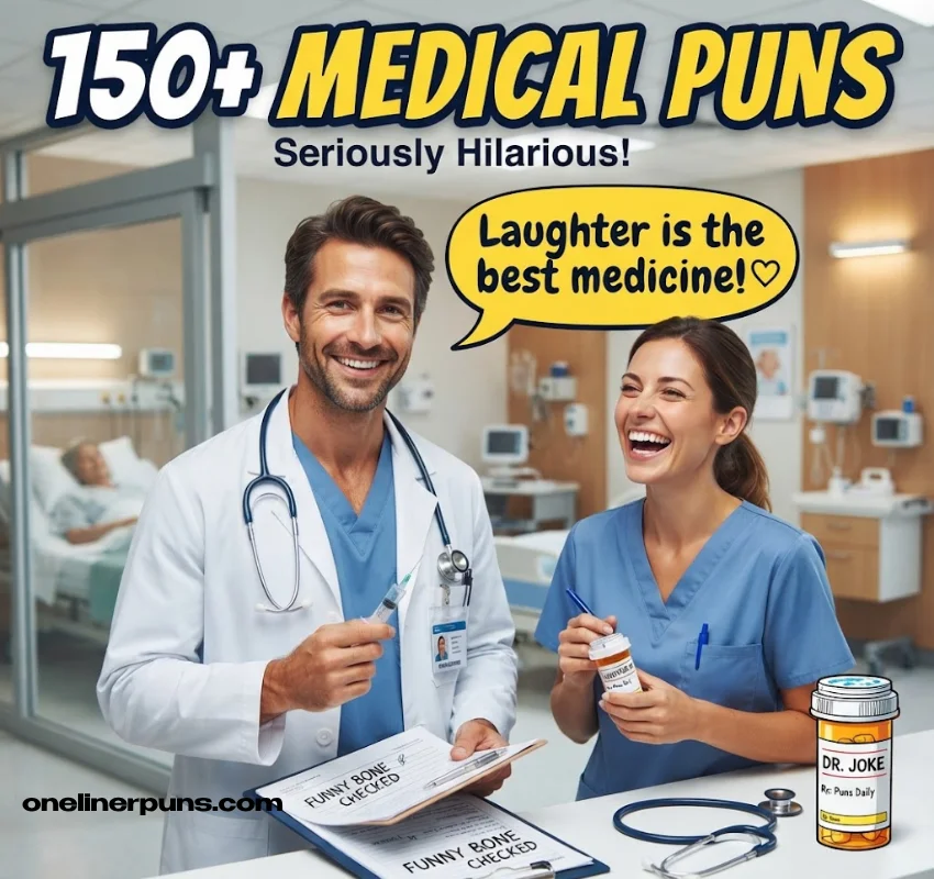 150+ One-Liner Medical Puns That Are Seriously Hilarious