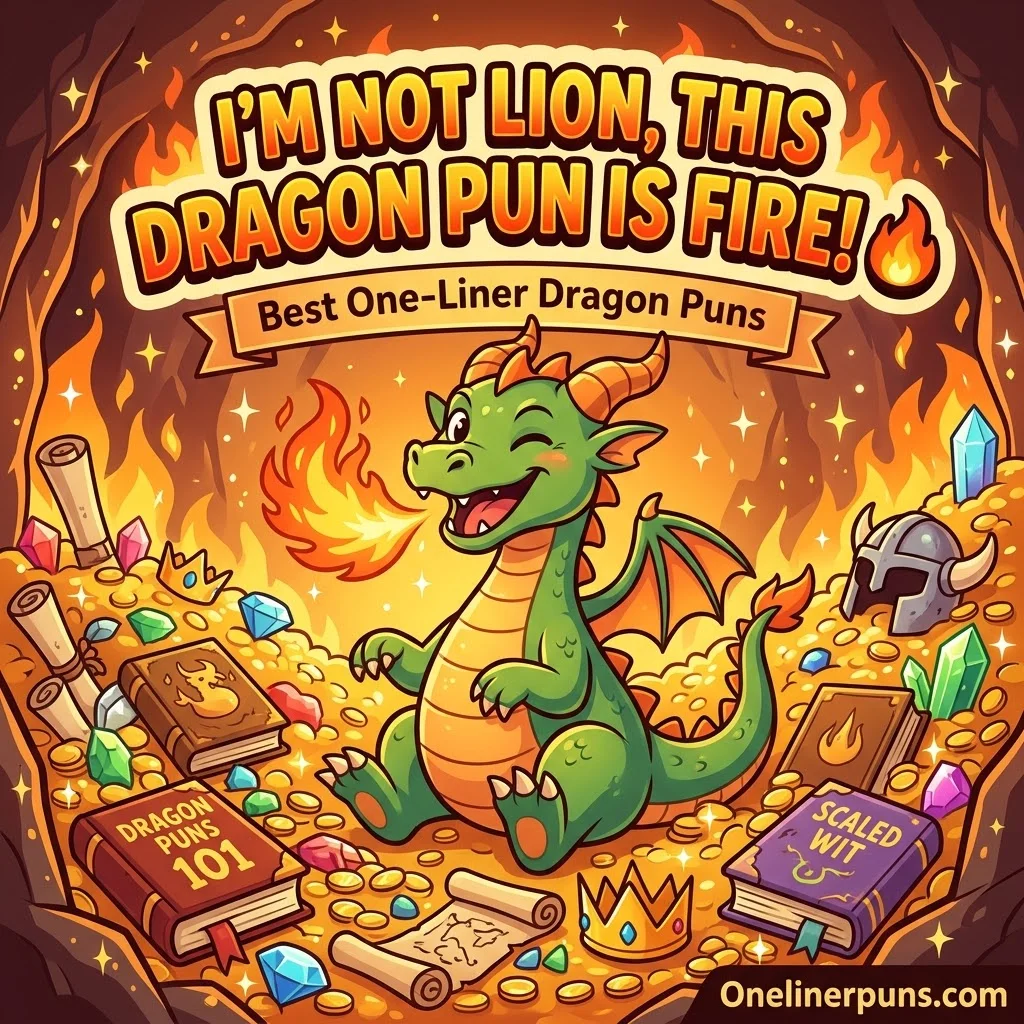 200+ Hilarious One-Liner Dragon Puns That Are Fire-Breathing Funny 🐉