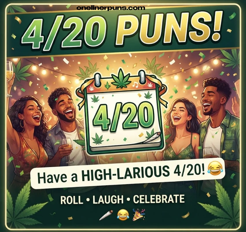 4/20 & Celebration Puns
