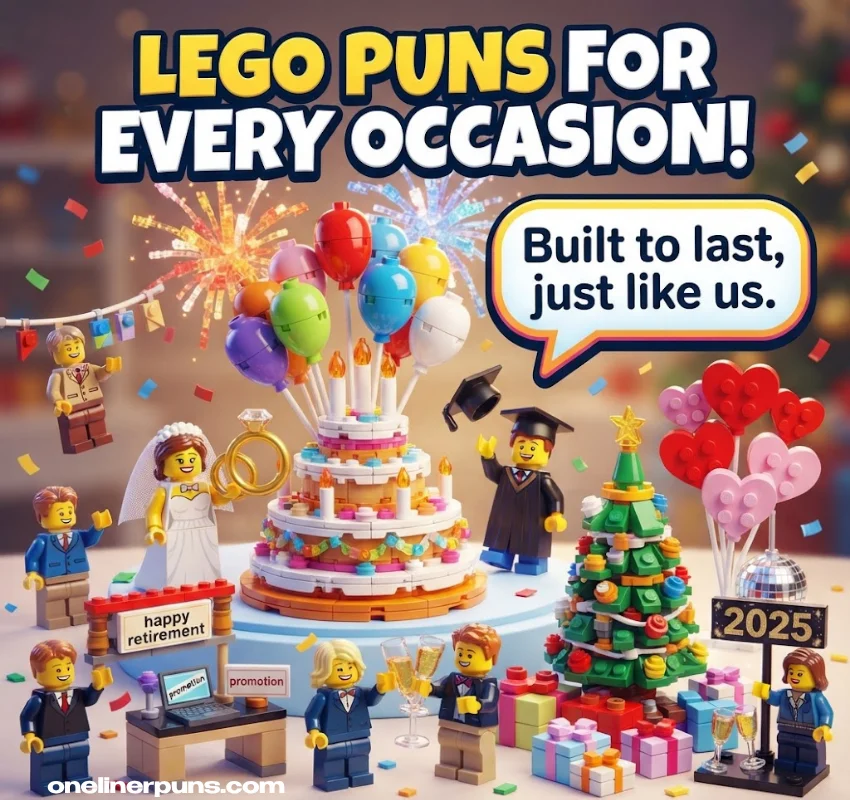 60 One-Liner LEGO Puns for Every Occasion
