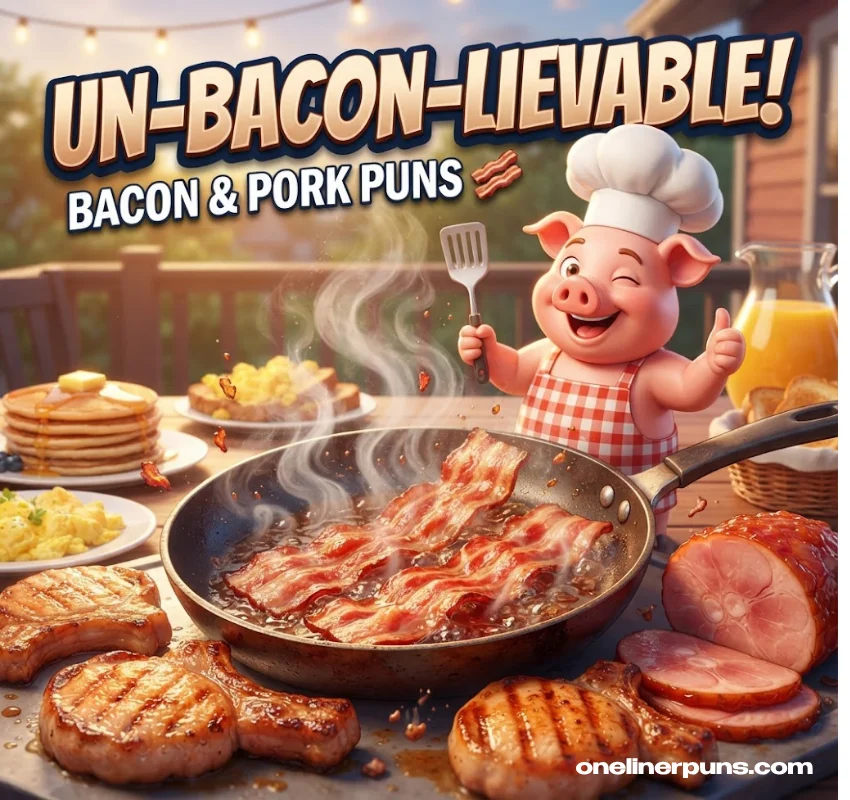 Bacon and Pork Puns That Sizzle