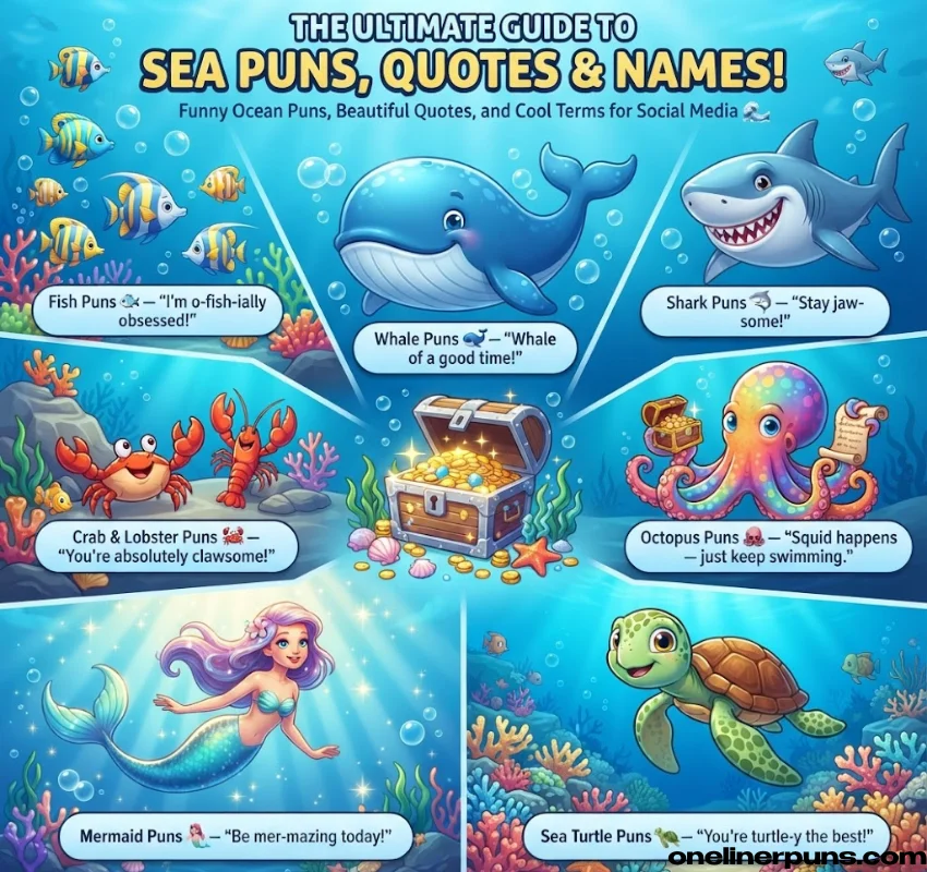 Beautiful Sea Quotes and Cool Ocean Terms