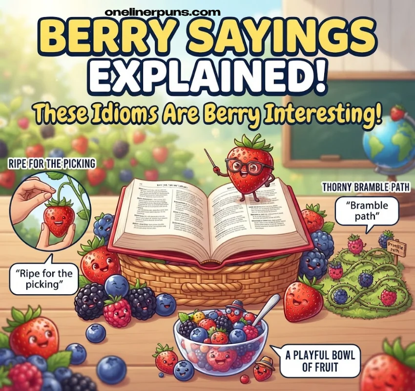 Berry Idioms & Sayings You Should Know