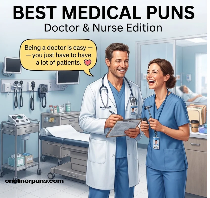 Best One-Liner Medical Puns (Doctor & Nurse Edition)
