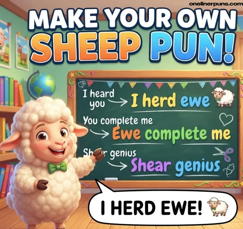 Build your own sheep pun
