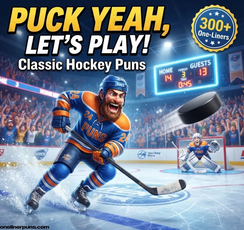 Classic One-Liner Hockey Puns
