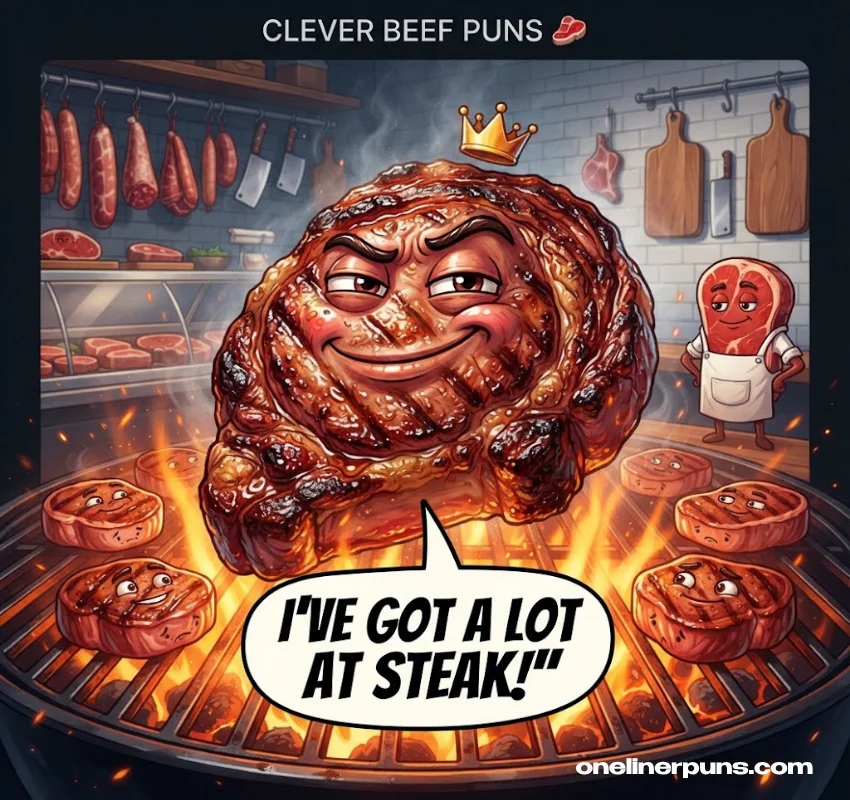 Clever Beef and Steak Puns