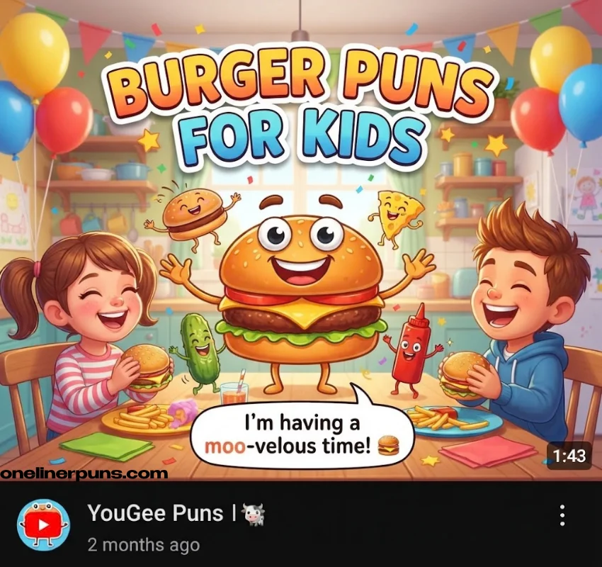 Clever Burger Puns for Kids