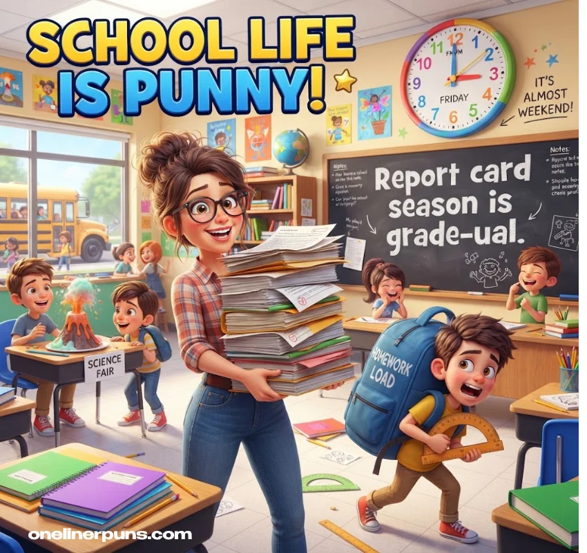 Clever Classroom Puns for Students and School Life