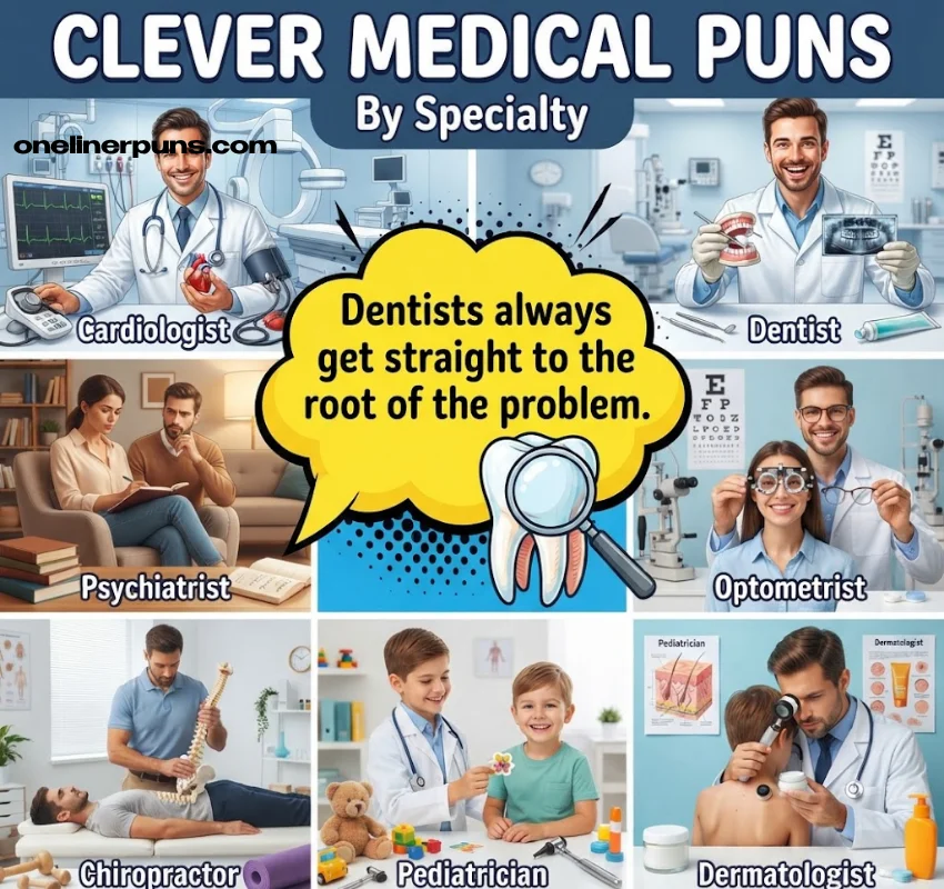 Clever Medical Puns by Specialty