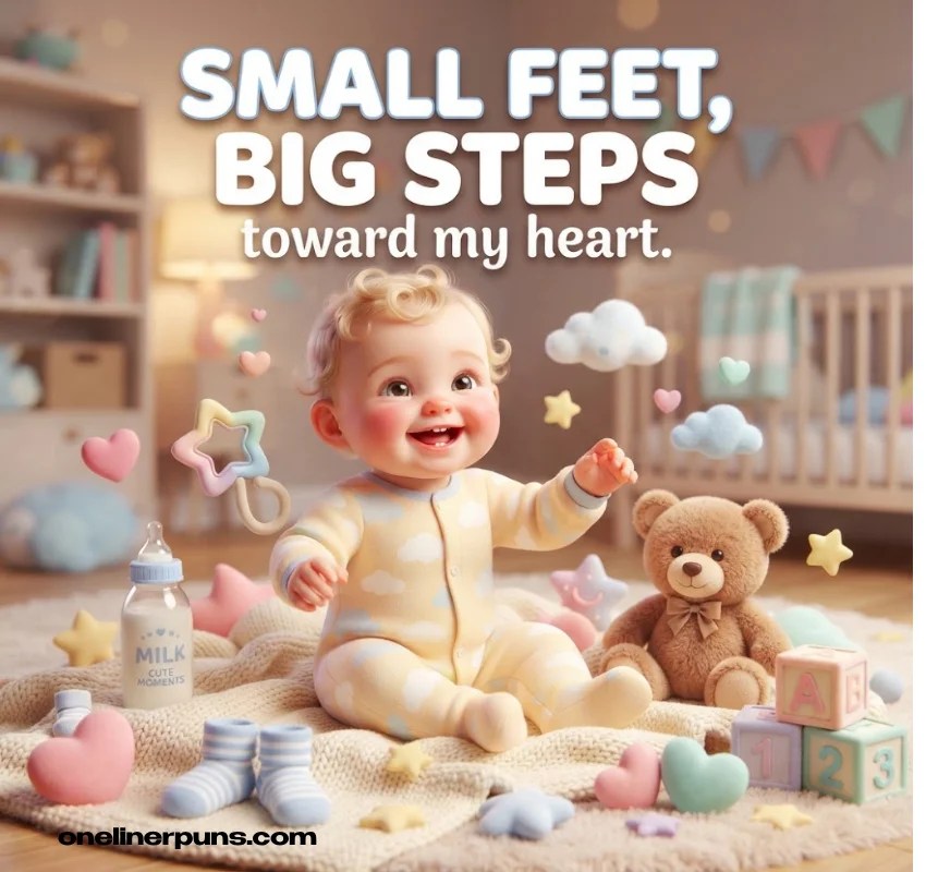 Cute One-Liner Baby Puns for Captions