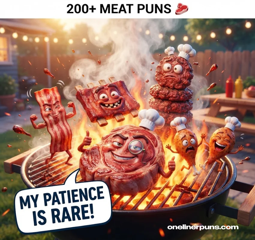 Funny One-Liner Meat Puns for Quick Laughs