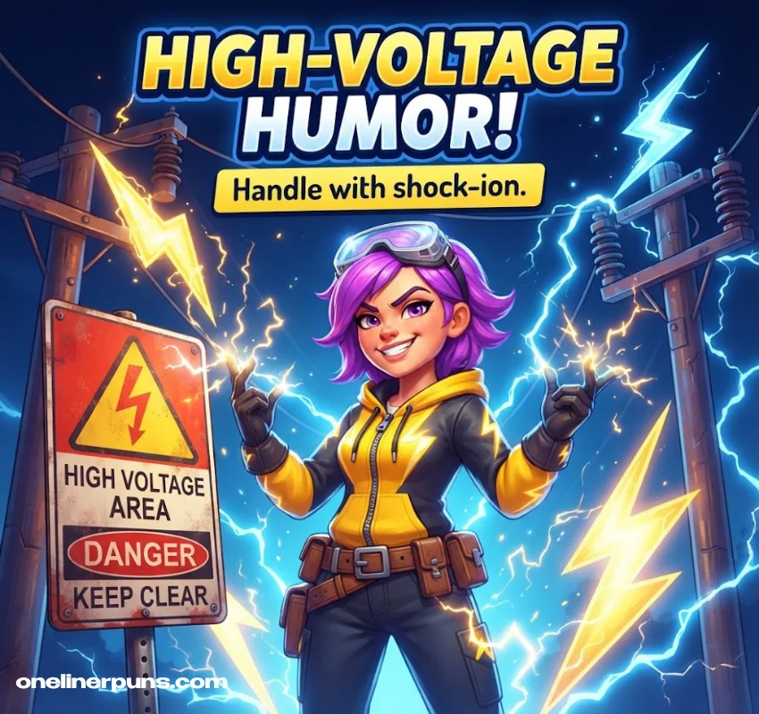 High-Voltage and Sassy One-Liners