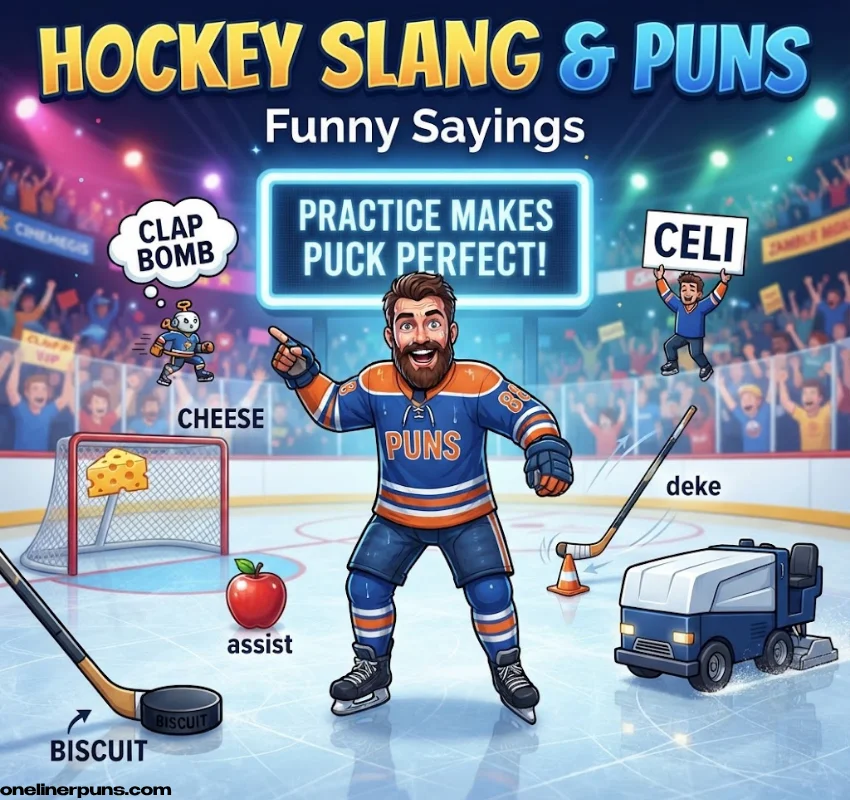 Hockey Sayings, Slang, Chirps & Nicknames