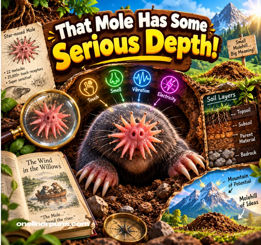 Mole Facts, Quotes, and Symbolism