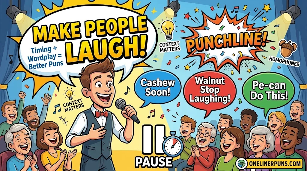 How to Use Nut Puns to Make People Laugh