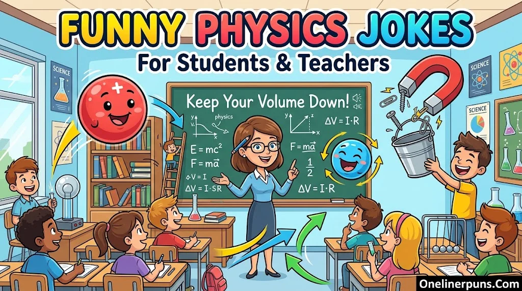 Physics Puns and Jokes for Students and Teachers