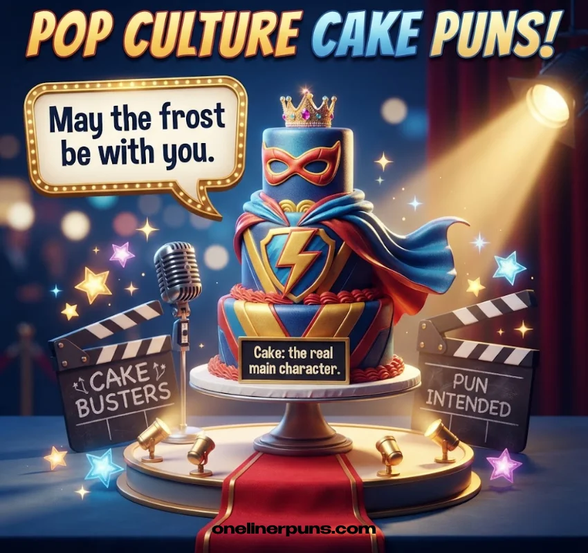 Pop Culture Cake Puns