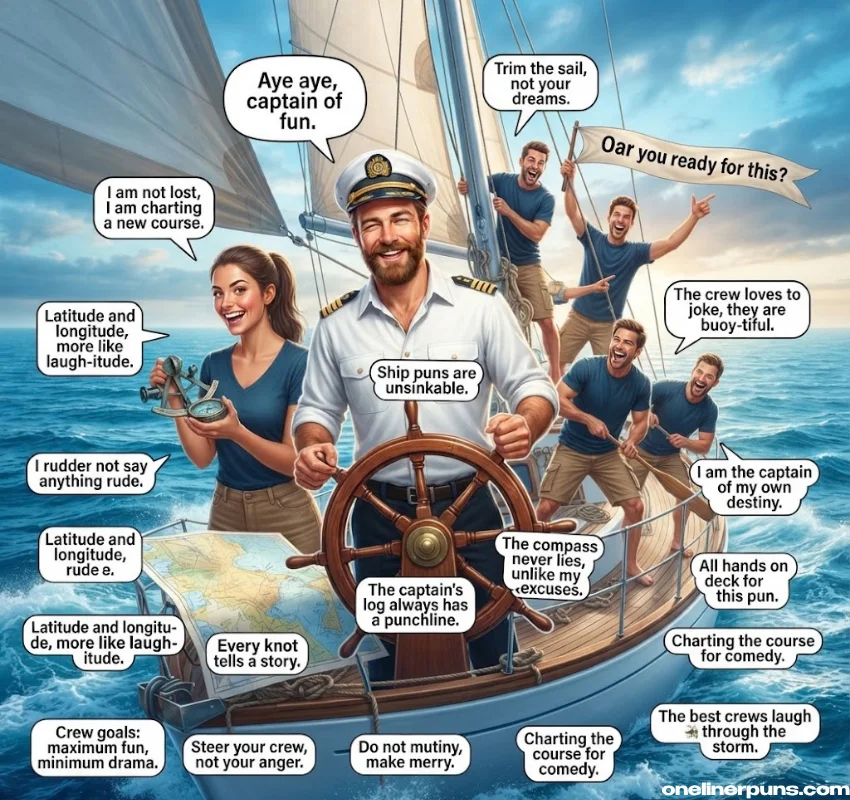 Sailing Puns and Nautical One-Liners