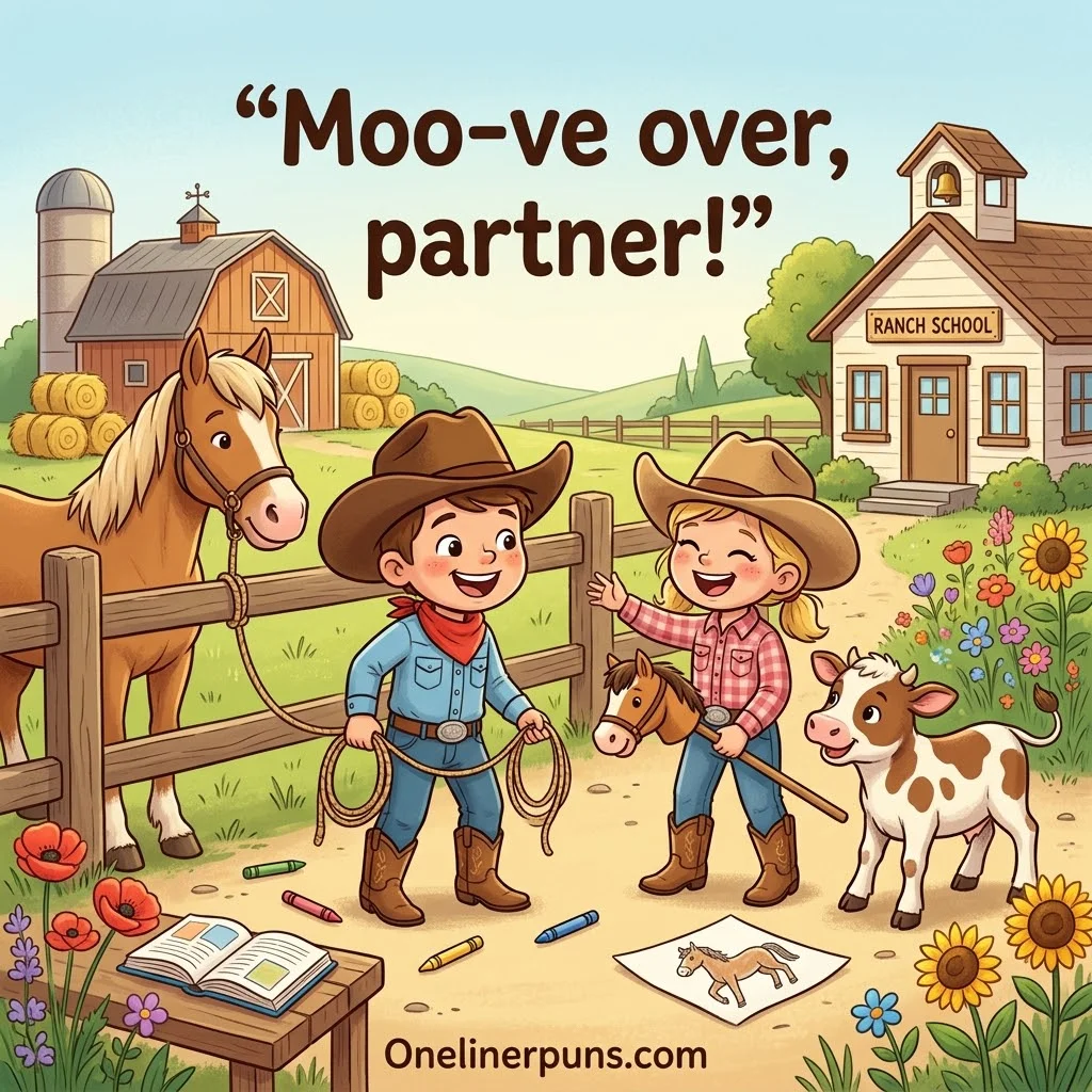Short Funny Cowboy Jokes for Kids