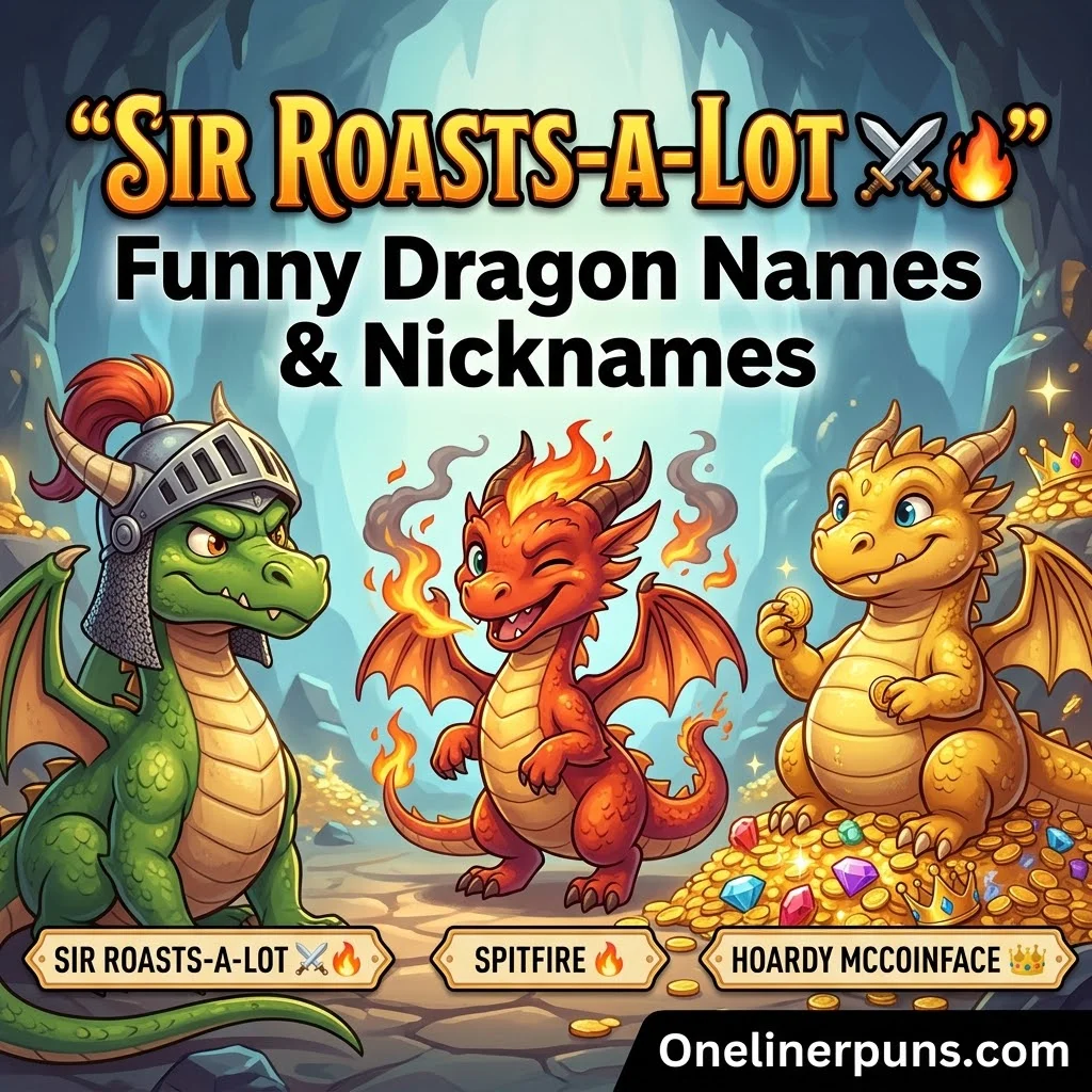 Short Funny Dragon Jokes for Kids
