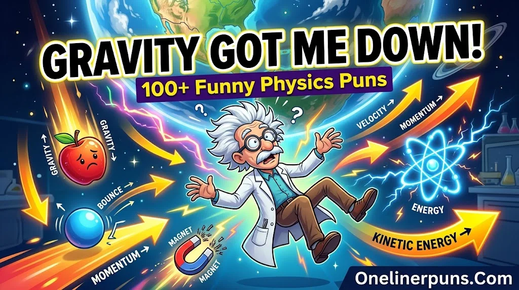 Short and Snappy Physics Puns One-Liners
